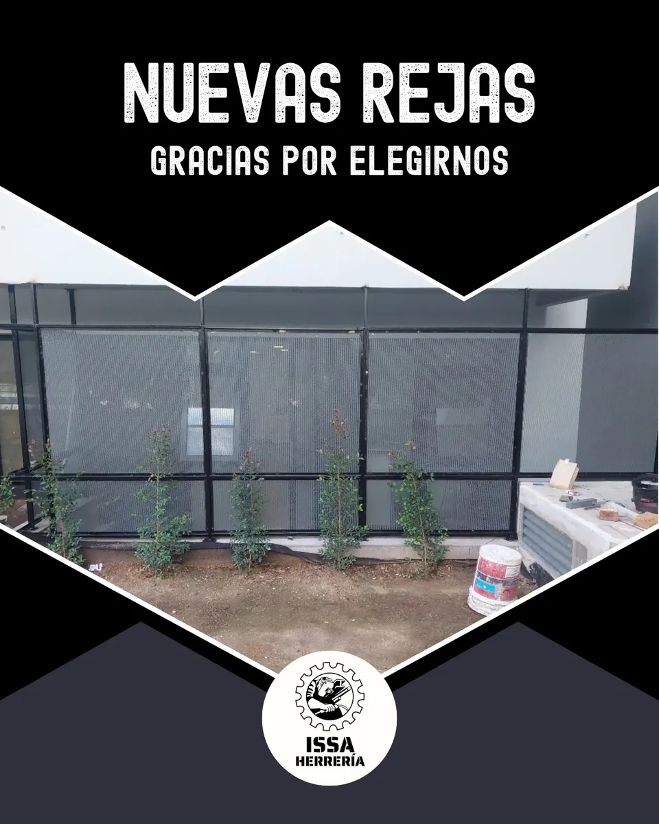 Portada: nuevas rejas, gracias por elegirnos